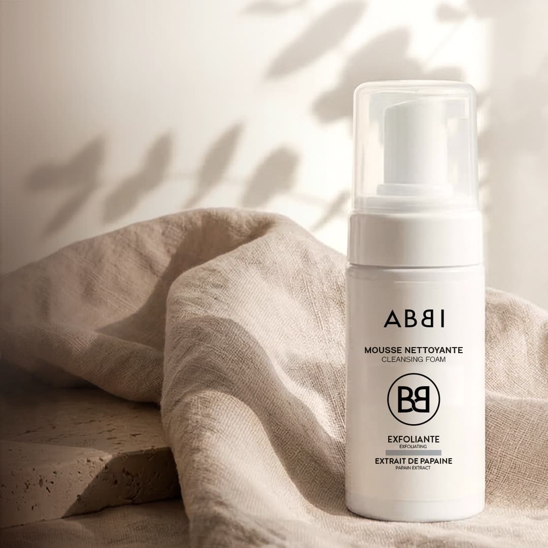 ABBI skincare product bottle